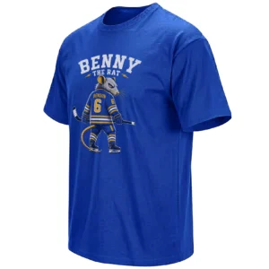 BENNY THE RAT SHIRT – Zach Benson Buffalo Sabres 2026 Stanley Cup Playoffs Hockey Tee