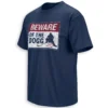 BEWARE OF THE DOGG SHIRT – Nathan MacKinnon Colorado Avalanche 2026 NHL Playoffs Vintage Warning Sign Tee