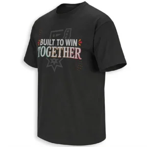 BUILT TO WIN TOGETHER SHIRT – San Antonio Spurs 2026 NBA Playoffs Western Conference Semifinals Game 2 Rally Tee