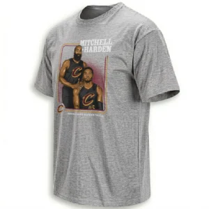 CLEVELAND STEP BROTHERS SHIRT – Donovan Mitchell & James Harden Cleveland Cavaliers NBA Duo Tee