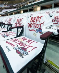Cleveland Cavaliers Beat Detroit Shirt NBA Playoffs 2026 Rivalry Merch