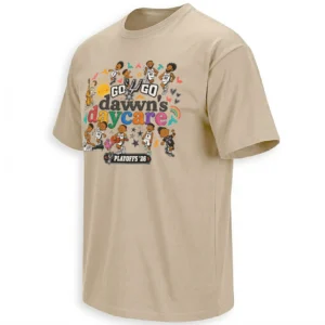 DAWN’S DAYCARE SHIRT – San Antonio Spurs 2026 NBA Playoffs Cartoon Basketball Tee