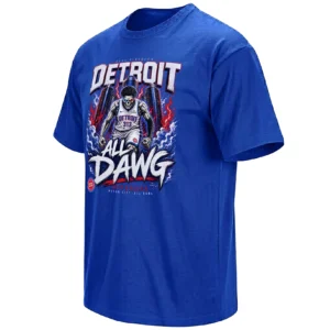 DETROIT MOTOR-CADE ALL DAWG SHIRT – Cade Cunningham 2026 NBA Playoffs Detroit Pistons Comeback Tee