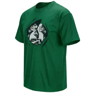 DOCTOR DOOM MASK SHIRT – Doctor Doom Hooded Face Graphic Tee Inspired by Robert Downey Jr. Viral Look