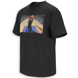 DUNKING CAT SHIRT – Viral Black Cat Basketball Meme Tee Inspired by Jarrett Allen’s Playoff Arrival Fit