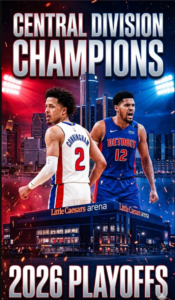 Detroit Pistons 2026 NBA Playoffs: The Return of the "Bad Boys" & Official Fan Gear
