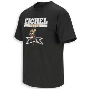EICHEL VEGAS SHIRT – Jack Eichel Vegas Golden Knights Retro Pixel Hockey Playoffs 2026 Tee