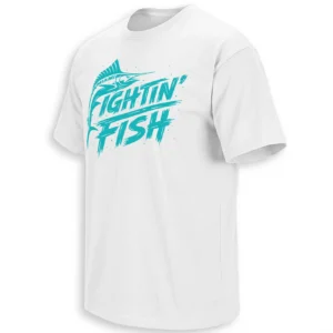 FIGHTIN’ FISH SHIRT – Miami Marlins Teal Script Baseball Tee 2026 MLB Rising Momentum