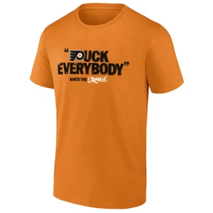 FUCK EVERYBODY SHIRT – Philadelphia Flyers 2026 NHL Playoffs “Ignite The Orange” Fan Tee