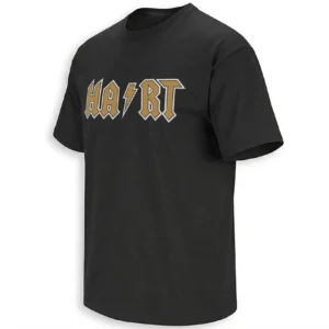 HART ROCK LOGO SHIRT – Carter Hart Vegas Golden Knights 2026 Playoffs ACDC Inspired Tee