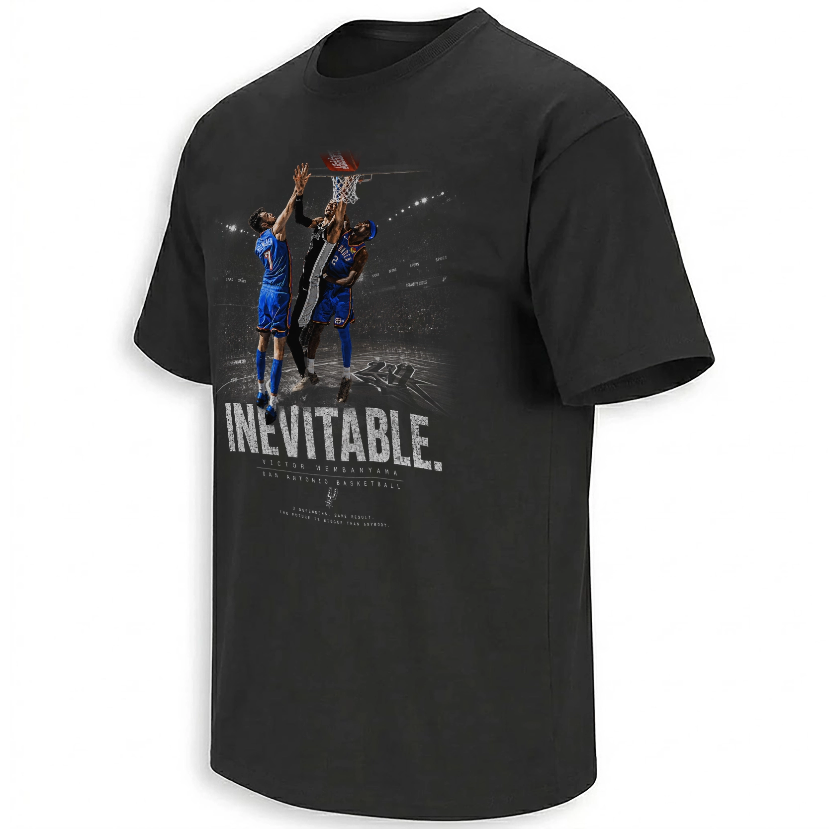 INEVITABLE SHIRT – Victor Wembanyama San Antonio Spurs Western Conference Finals Poster Tee INEVITABLE SHIRT – Victor Wembanyama San Antonio Spurs Western Conference Finals Poster Tee