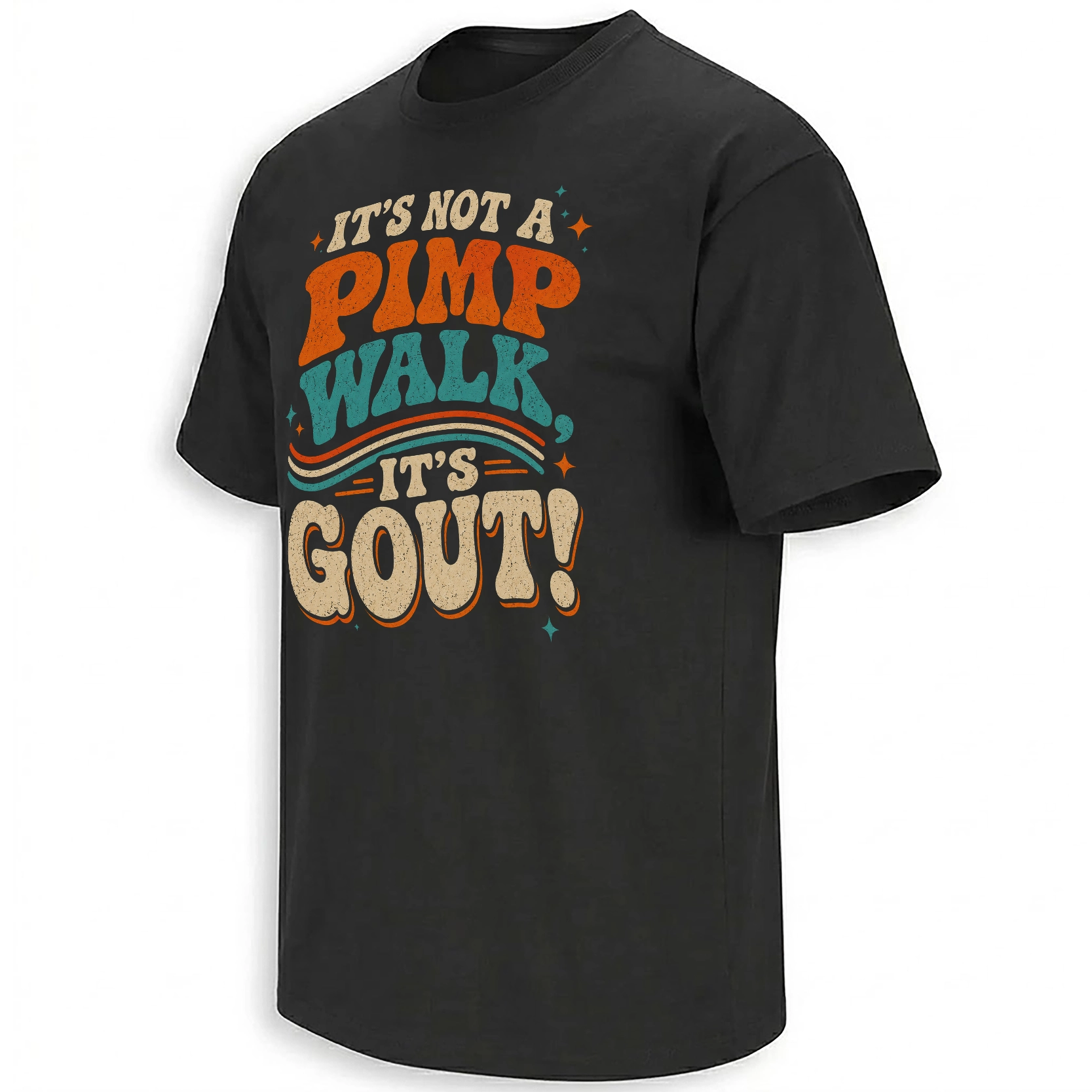 IT’S NOT A PIMP WALK IT’S GOUT SHIRT – Funny Vintage Meme Teeb IT’S NOT A PIMP WALK IT’S GOUT SHIRT – Funny Vintage Meme Tee