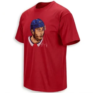 JURAJ SLAFKOVSKY SHIRT – Montreal Canadiens Hockey Face Reaction Graphic Tee