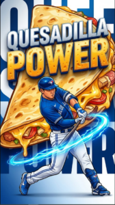 Kazuma Okamoto’s Multi-Homer Magic The Story Behind the Quesadilla Power Shirt