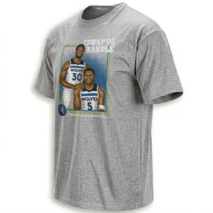 MINNESOTA BASKETBALL STEP BROTHERS SHIRT – Anthony Edwards & Julius Randle Minnesota Timberwolves NBA Duo Tee