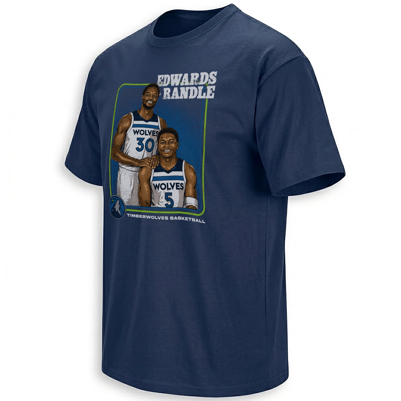 MINNESOTA BASKETBALL STEP BROTHERS SHIRT – Anthony Edwards & Julius Randle Minnesota Timberwolves NBA Duo Tee N MINNESOTA BASKETBALL STEP BROTHERS SHIRT – Anthony Edwards & Julius Randle Minnesota Timberwolves NBA Duo Tee