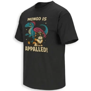 MONGO IS APPALLED SHIRT – Dungeon Crawler Carl Fantasy Meme Tee