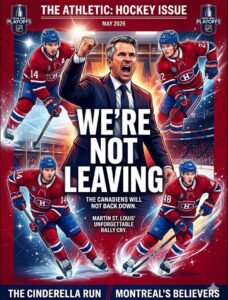 Montreal Canadiens 2026 Playoffs: Martin St. Louis "We're Not Leaving" & The Young Stars Collection | EllieShirt