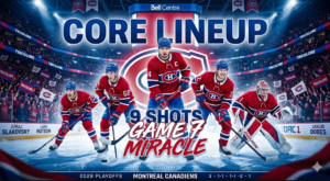 Montreal Canadiens Game 7 Victory: Core Lineup & Cole-Slaf-Lane-Dobes Shirt | EllieShirt