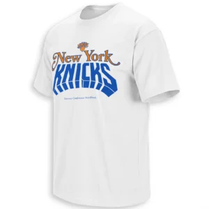 NEW YORK KNICKS SHIRT – Eastern Conference Semifinals 2026 Playoffs Vintage Typography Fan Tee
