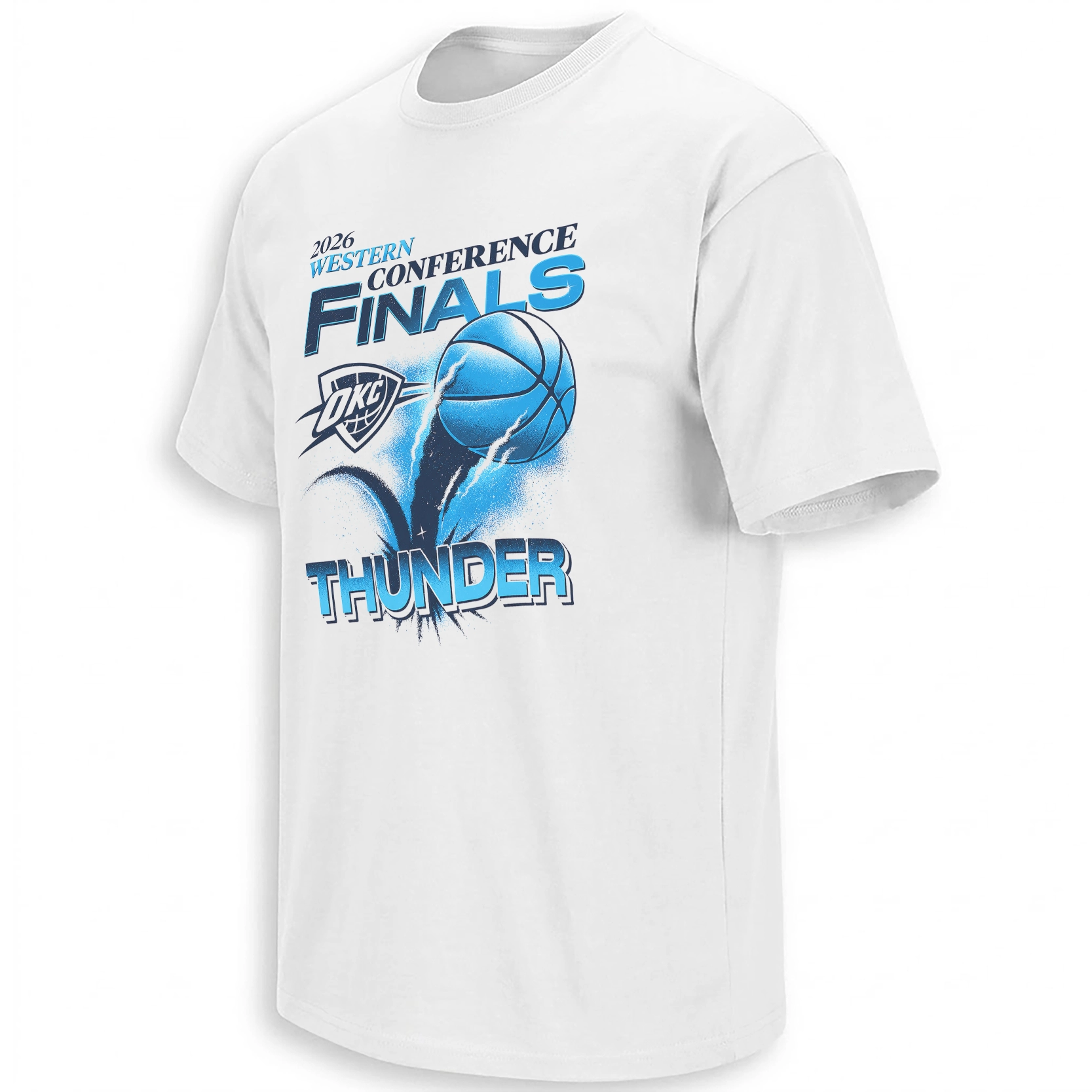 OKC Thunder 2026 Western Conference Finals Shirt Oklahoma City Playoff Basketball Tee