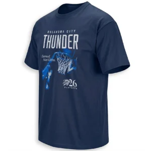 OKLAHOMA CITY THUNDER “EARNED. NOT GIVEN.” SHIRT – 2026 NBA Playoffs Tee