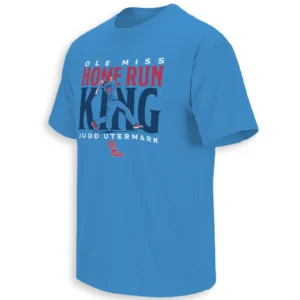 OLE MISS HOME RUN KING SHIRT – Judd Utermark Ole Miss Rebels Baseball Tee