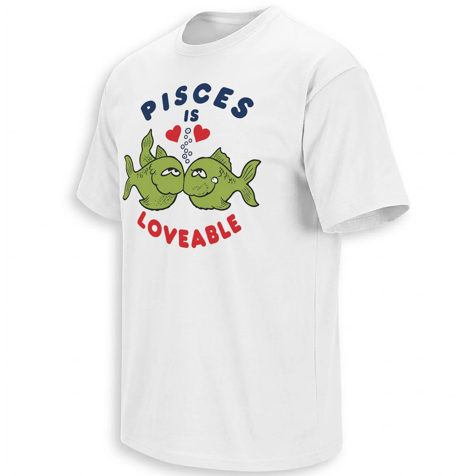 Pisces Is Loveable Cute Zodiac Fish Shirt