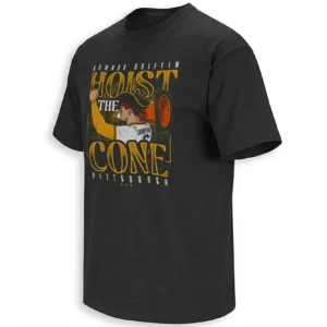 PITTSBURGH HOIST THE CONE SHIRT – Konnor Griffin Pittsburgh Pirates Traffic Cone Baseball Tee
