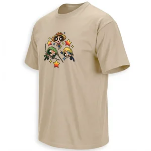POWERPUFF STRAW HATS SHIRT – One Piece x Powerpuff Girls Anime Crossover Tee