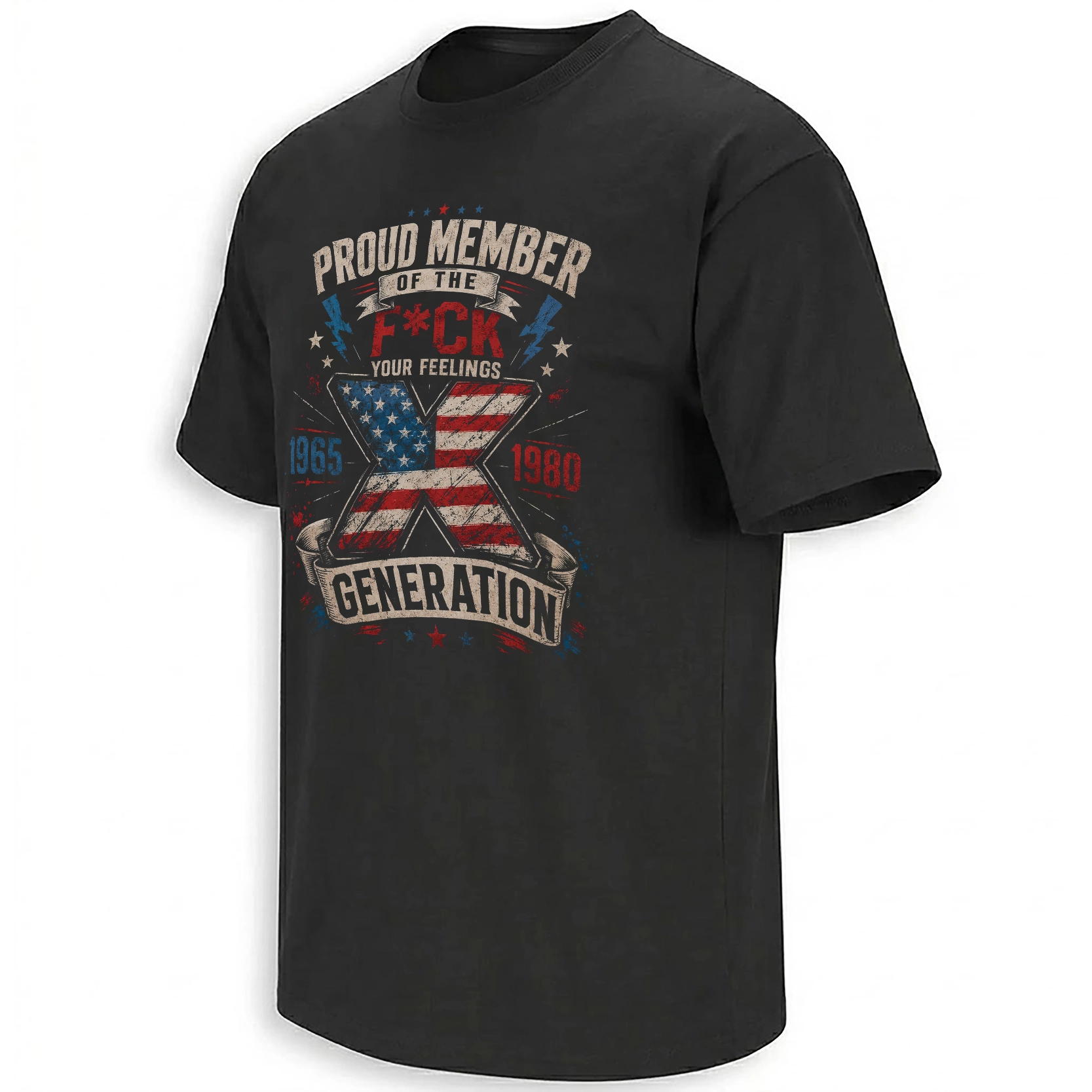 PROUD MEMBER OF THE FCK YOUR FEELINGS X GENERATION SHIRT – Patriotic Gen X Americana Tee PROUD MEMBER OF THE FCK YOUR FEELINGS X GENERATION SHIRT – Patriotic Gen X Americana Tee