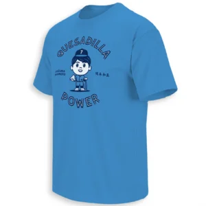 QUESADILLA POWER SHIRT – Kazuma Okamoto Toronto Blue Jays Cartoon Fan Tee