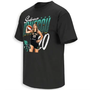 SABRINA IONESCU SHIRT – New York Liberty WNBA Basketball Vintage Fan Tee