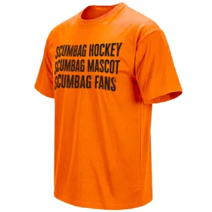 SCUMBAG HOCKEY SHIRT – Philadelphia Flyers Scumbag Mascot Fans Tee 2026 NHL Playoffs