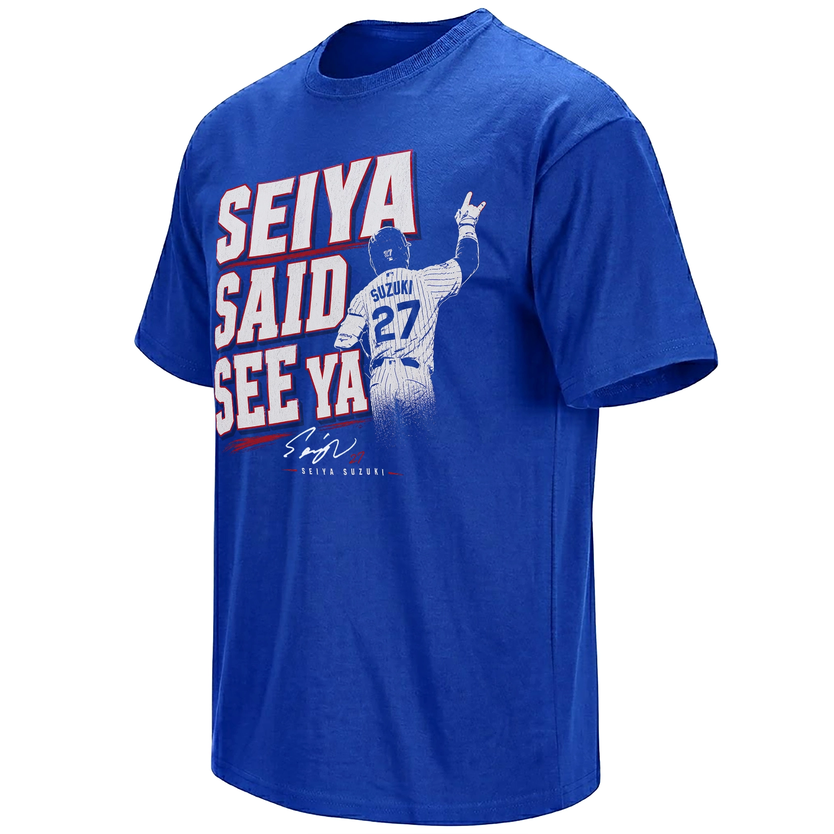 Seiya Said See Ya Shirt Chicago Cubs 455 Foot Home Run