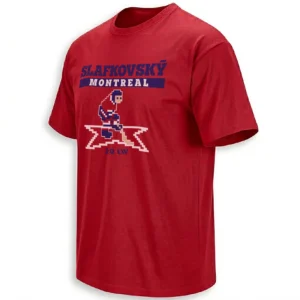 SLAFKOVSKY MONTREAL SHIRT – Juraj Slafkovsky Montreal Canadiens Retro Hockey 2026 Playoffs Fan Tee