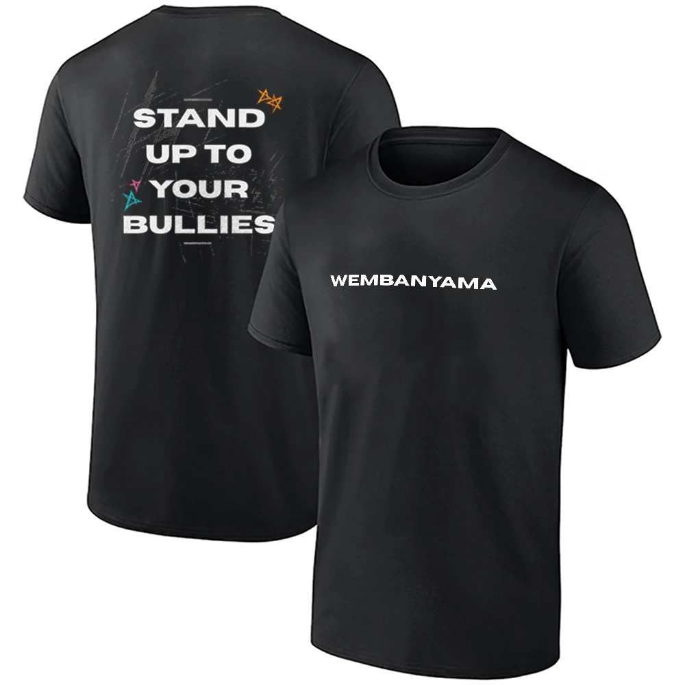 STAND UP TO YOUR BULLIES SHIRT – Victor Wembanyama San Antonio Spurs 2026 NBA Playoffs Tee STAND UP TO YOUR BULLIES SHIRT – Victor Wembanyama San Antonio Spurs 2026 NBA Playoffs Tee
