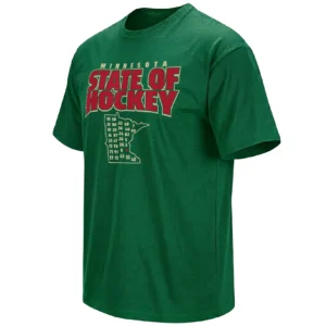 STATE OF HOCKEY SHIRT – Minnesota Wild 2026 NHL Playoffs Fan Tee Minnesota Pride Hockey Design