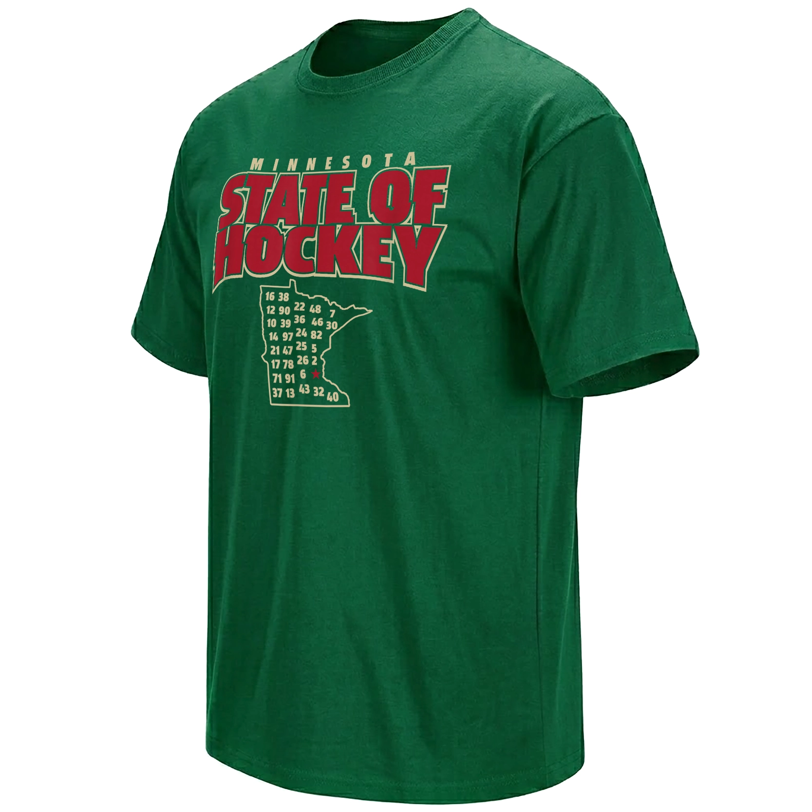 State of Hockey Minnesota Wild Shirt