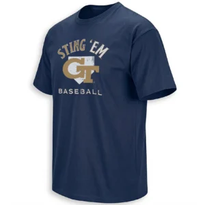 STRING 'EM SHIRT Home Plate - Georgia Tech Yellow Jackets Baseball