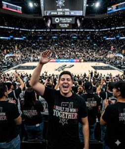 San Antonio Spurs Game 2 Victory Shirt Victor Wembanyama Playoffs Merch 2026