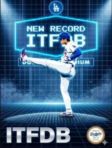 Shohei Ohtani Kicks Off 2026: New Records, Viral "Kick Celly" & Retro ITFDB Merch | EllieShirt