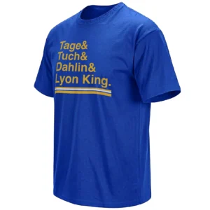 TAGE & TUCH & DAHLIN & LYON KING SHIRT – Buffalo Sabres 2026 Stanley Cup Playoffs Fan Tee