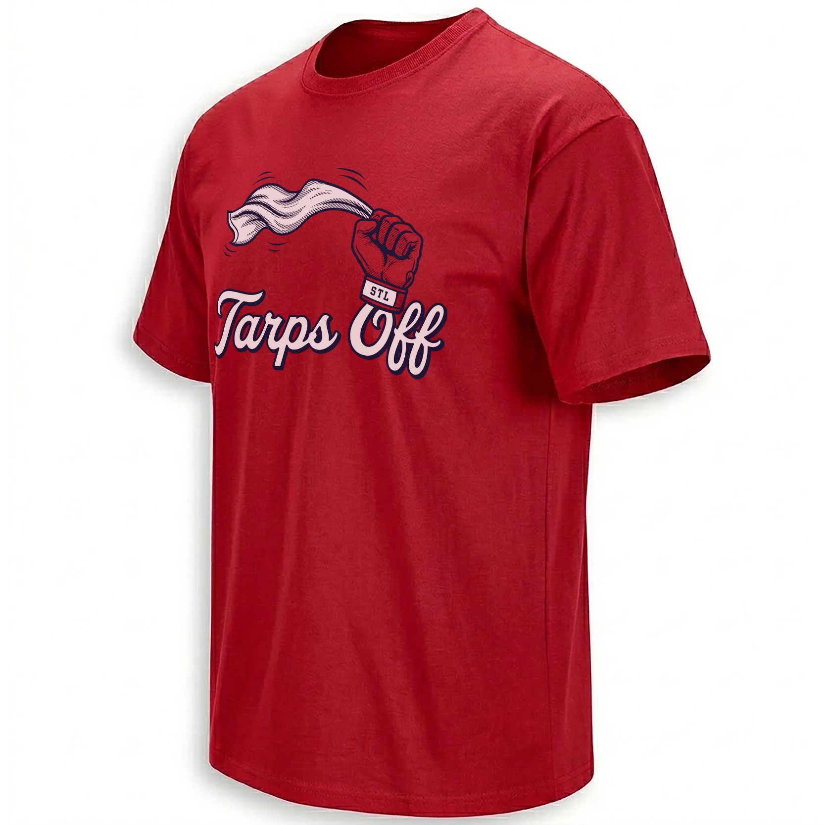 TARPS OFF SHIRT – St. Louis Cardinals Baseball Rally Tee TARPS OFF SHIRT – St. Louis Cardinals Baseball Rally Tee