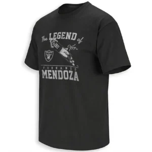 THE LEGEND OF FERNANDO MENDOZA SHIRT – Las Vegas Raiders 2026 NFL Draft Quarterback Tee