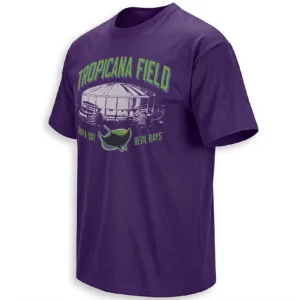 TROPICANA FIELD SHIRT – Tampa Bay Devil Rays Retro Stadium Baseball Tee