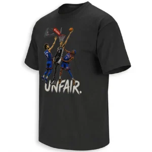 UNFAIR. SHIRT – Victor Wembanyama Poster Over Chet Holmgren & Shai Gilgeous Alexander Western Conference Finals Tee