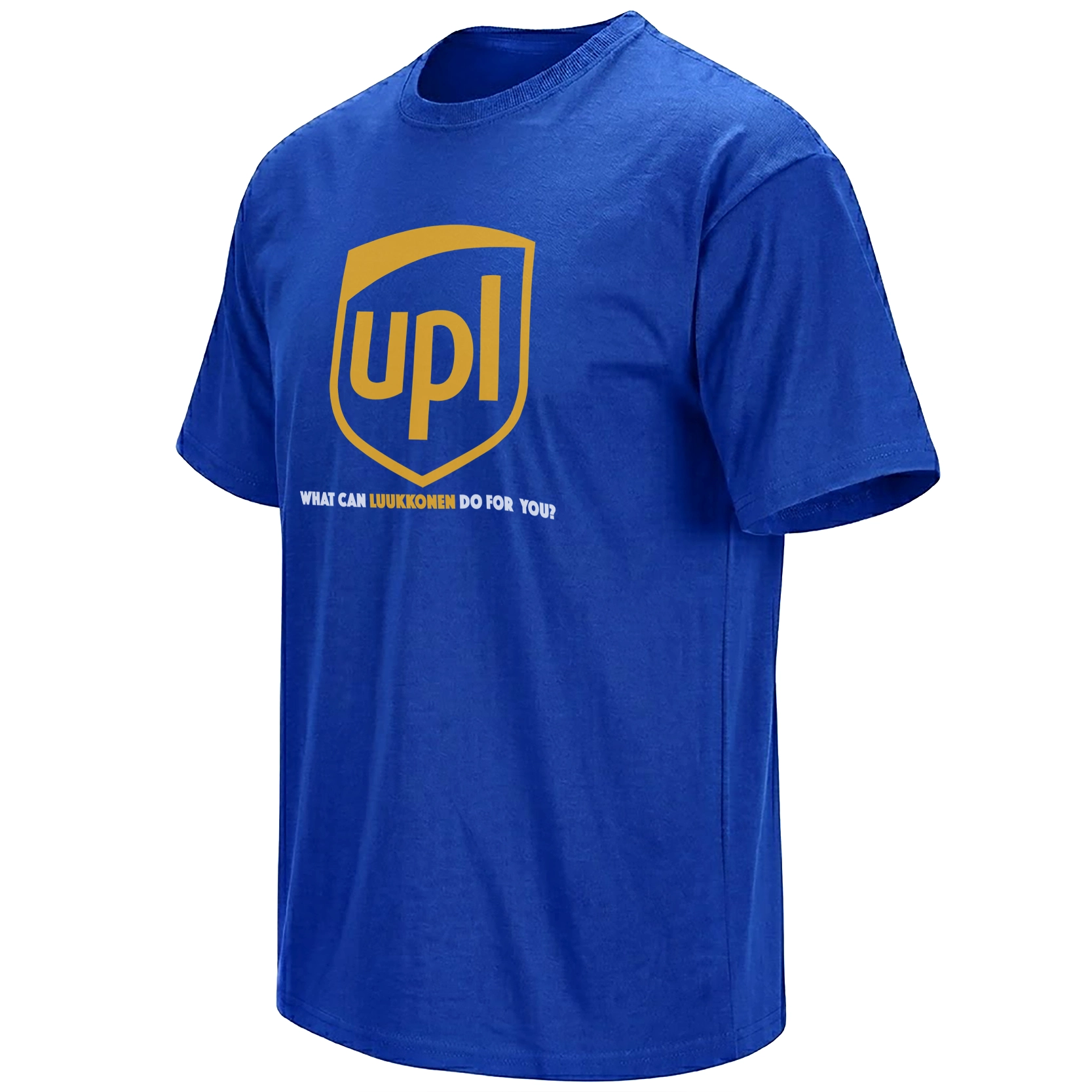 UPL SHIRT – Ukko-Pekka Luukkonen Buffalo Sabres Funny UPS Parody Goalie Tee UPL SHIRT – Ukko-Pekka Luukkonen Buffalo Sabres Funny UPS Parody Goalie Tee