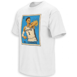 EL CODAZO SHIRT – Victor Wembanyama Spurs Lotería Meme Tee W