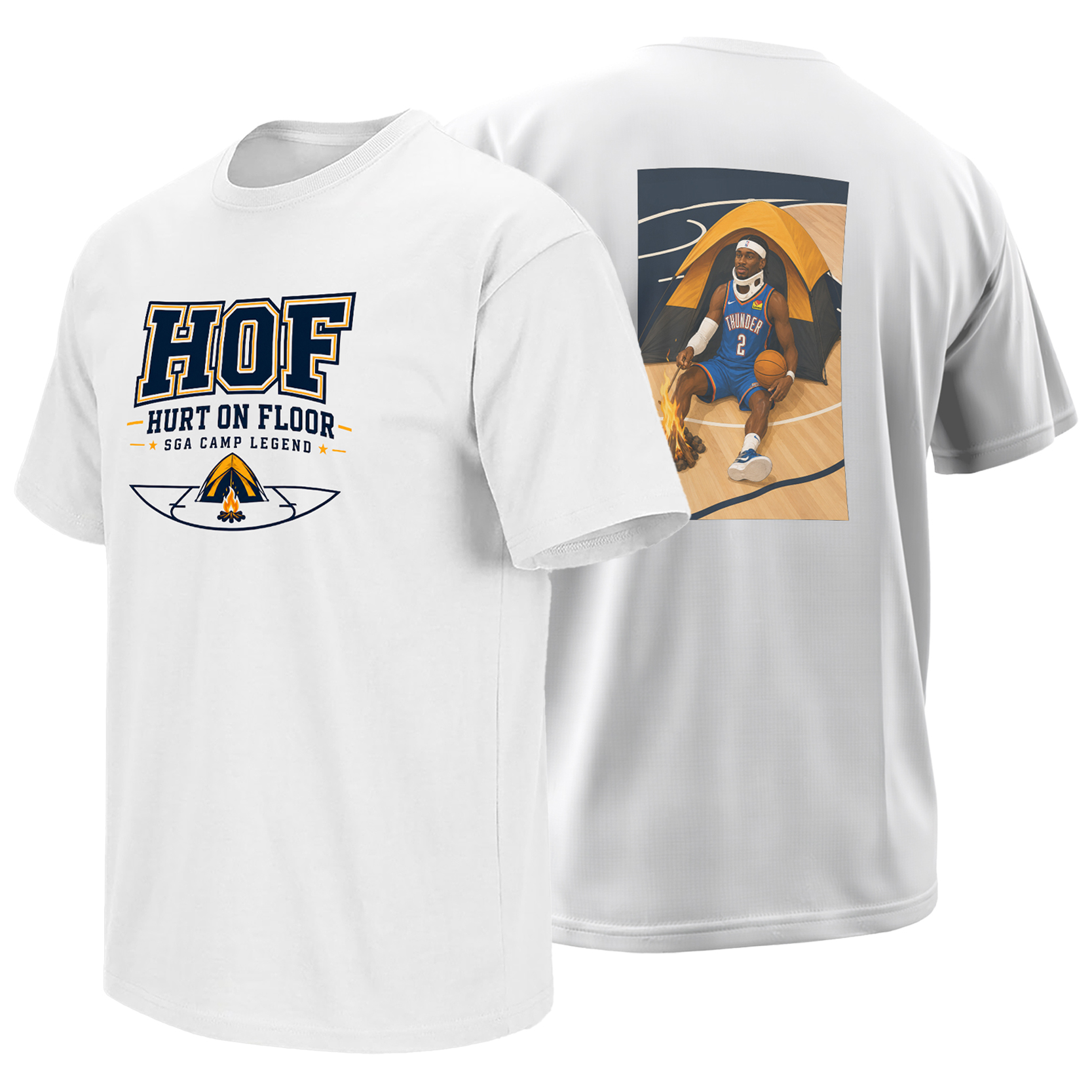 HOF Shirt Hurt On Floor Blue Variant